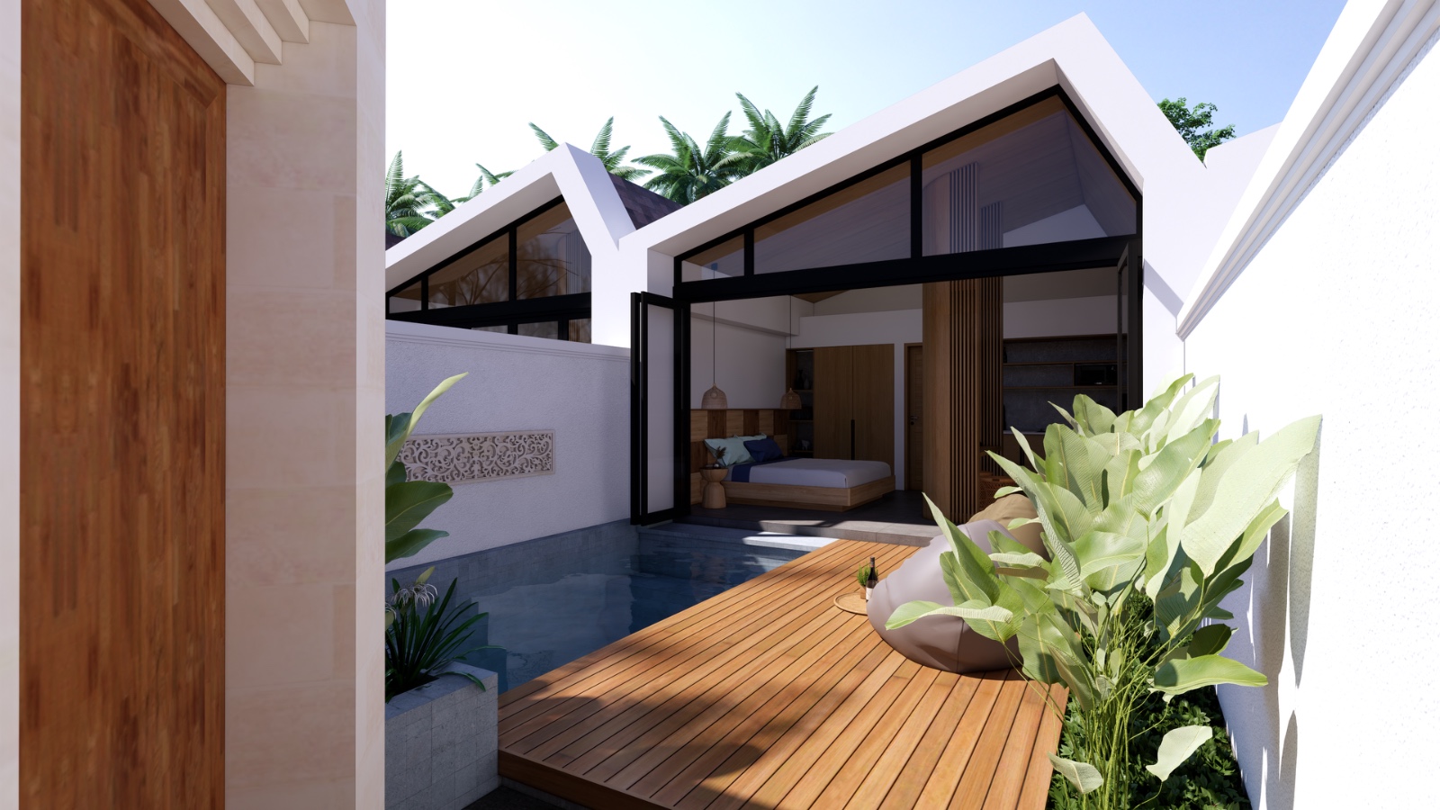 FOR SALE&LEASHOLD VILLA 1BR RESORT TABANAN