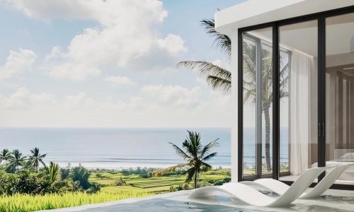 LEASHOLD VILLA 2BR VIRGIN BEACH VIEW MOUNTAIN&RICE VIEW WITH OCEAN VIEW AT KARANGASEM